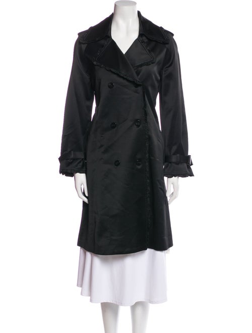 St. John Collection Wool Trench Coat