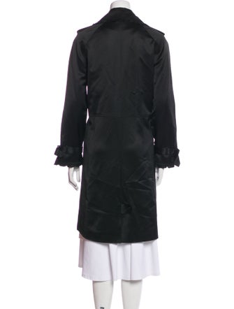 St. John Collection Wool Trench Coat