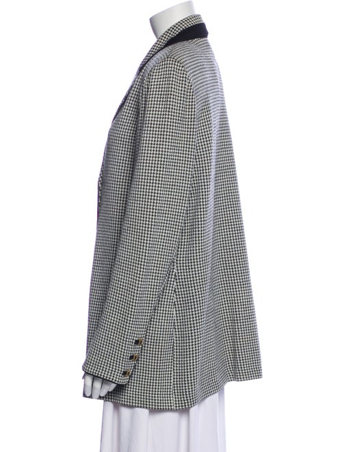 St. John Collection Houndstooth Print Blazer