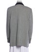 St. John Collection Houndstooth Print Blazer