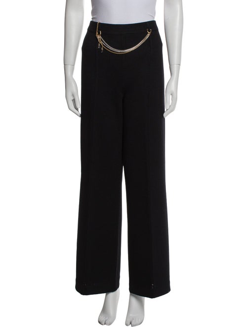 St. John Collection Wool Wide Leg Pants