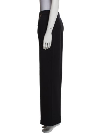 St. John Collection Wool Wide Leg Pants