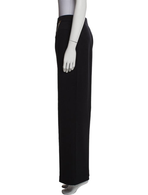 St. John Collection Wool Wide Leg Pants