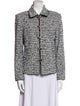 St. John Collection Wool Printed Evening Jacket