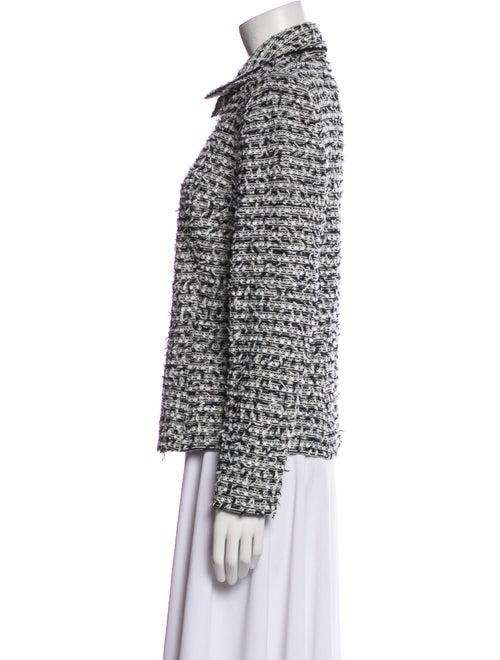 St. John Collection Wool Printed Evening Jacket