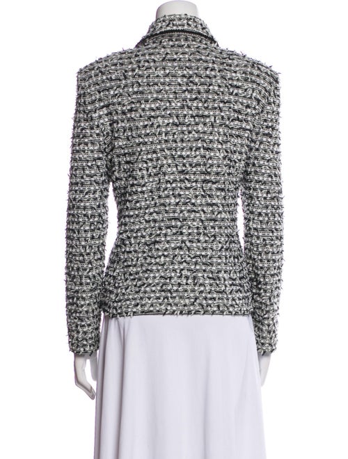 St. John Collection Wool Printed Evening Jacket