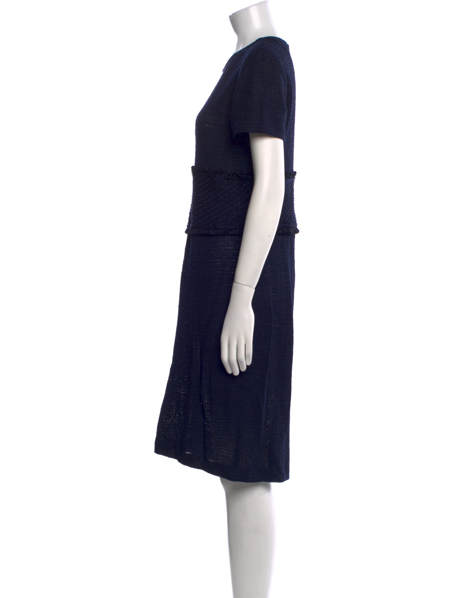 St. John Collection Wool Knee-Length Dress