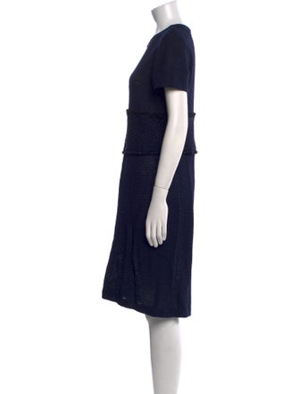 St. John Collection Wool Knee-Length Dress