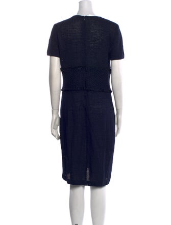 St. John Collection Wool Knee-Length Dress