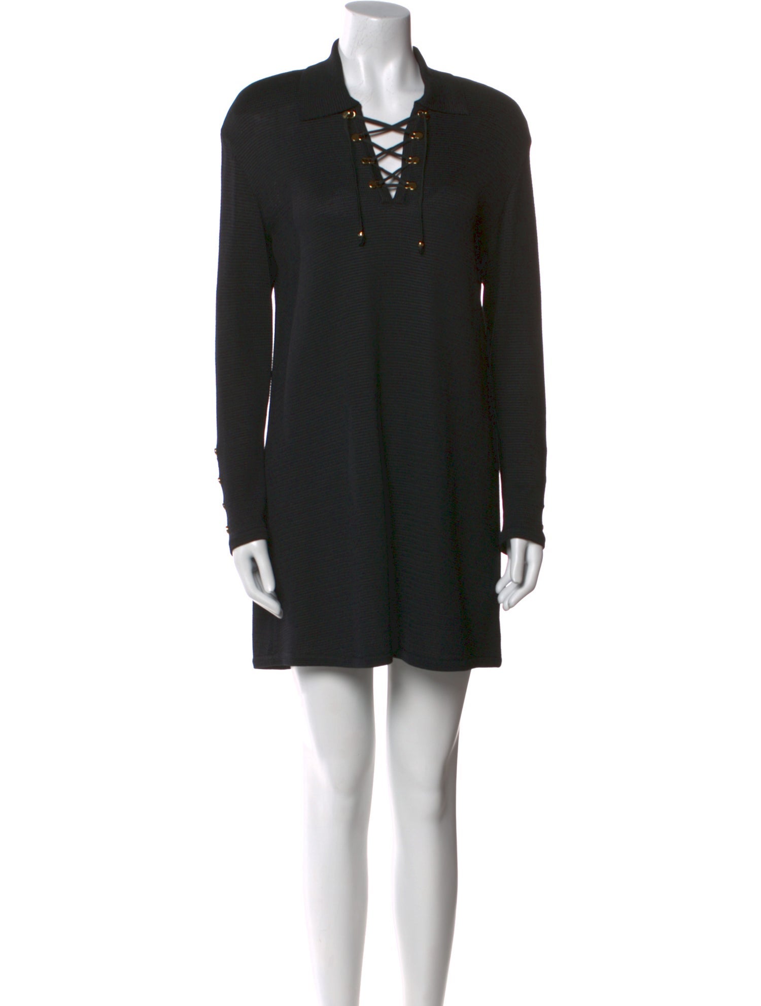 St. John Collection Wool Mini Dress