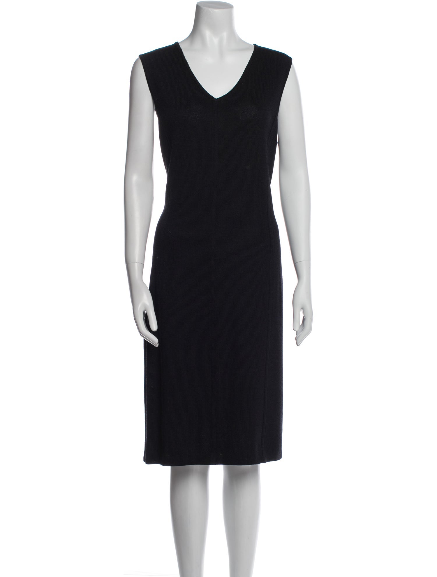 St. John Collection Wool Knee-Length Dress