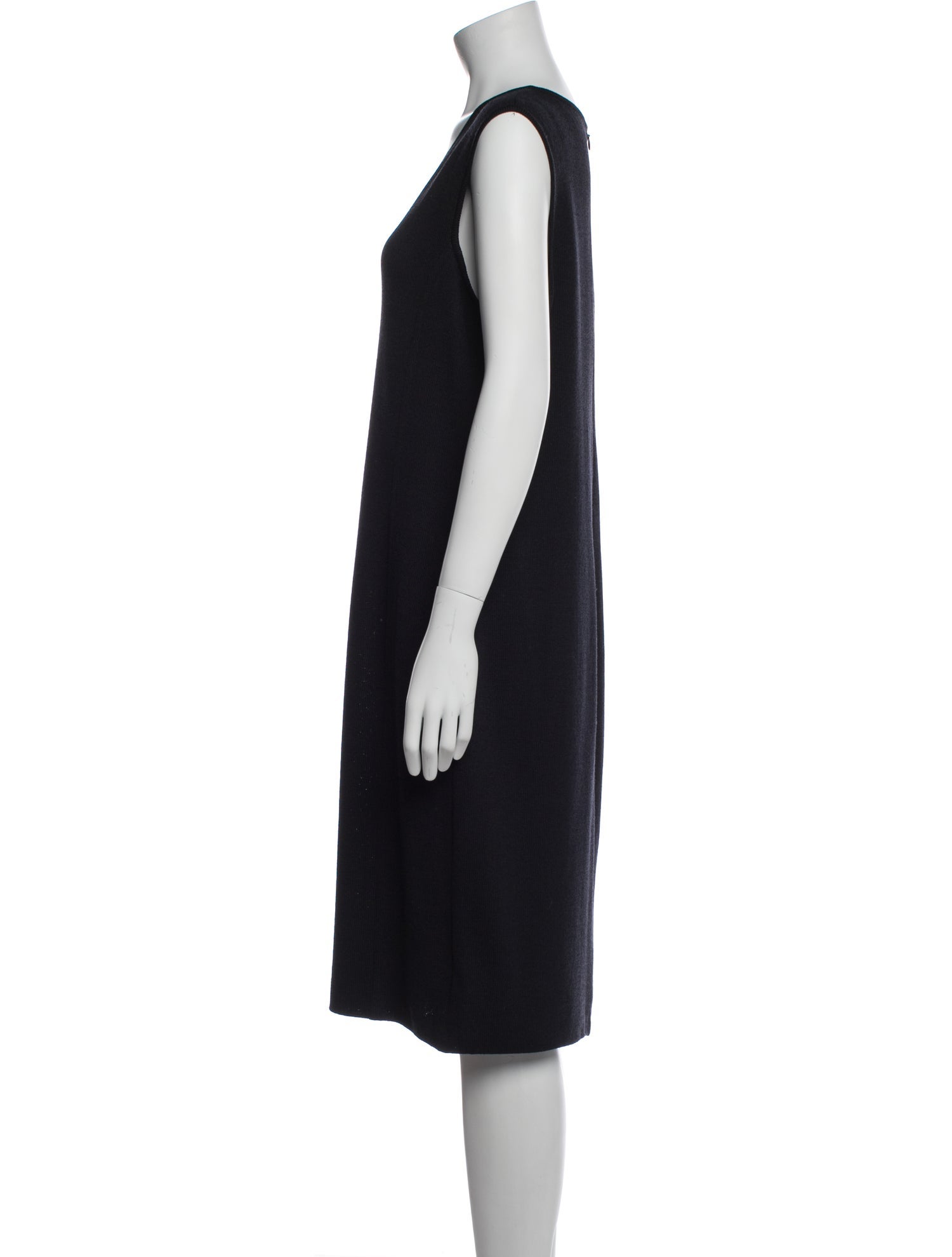 St. John Collection Wool Knee-Length Dress