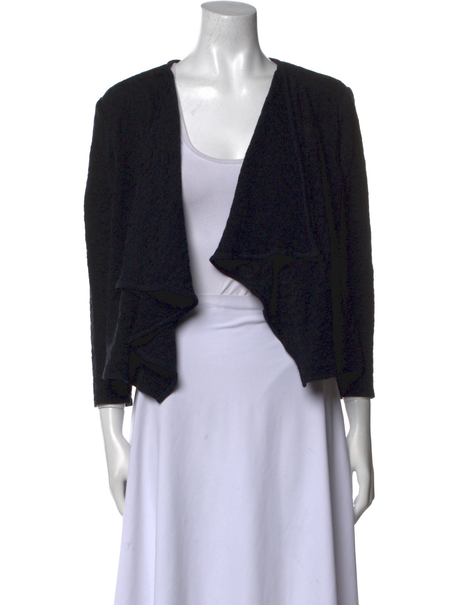 St. John Collection Open Front Sweater