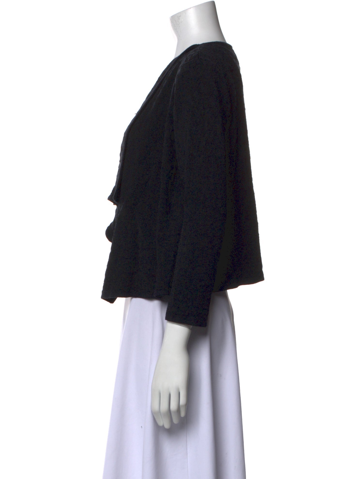 St. John Collection Open Front Sweater