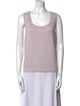St. John Collection Scoop Neck Sleeveless Top