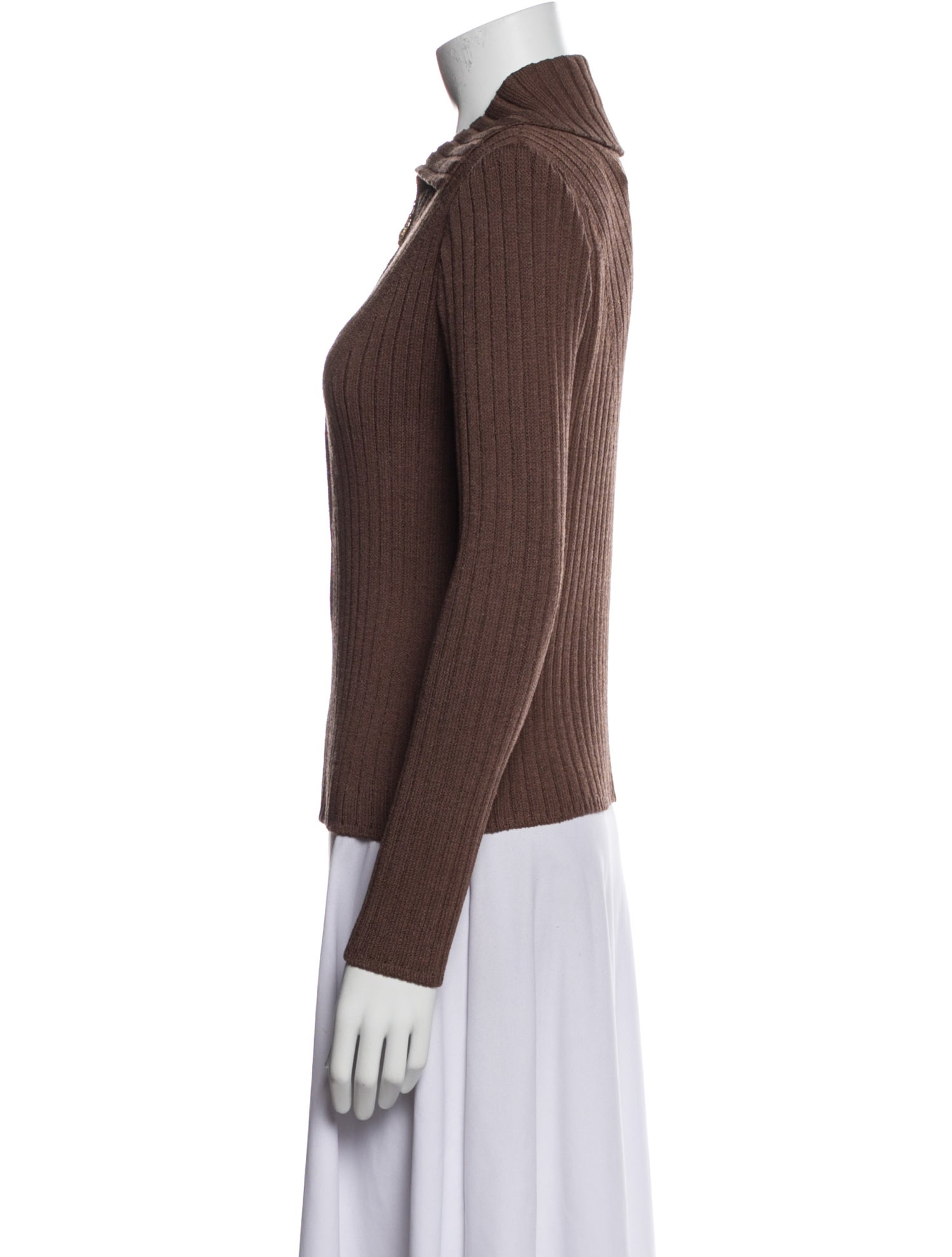 St. John Collection Wool Striped Jacket