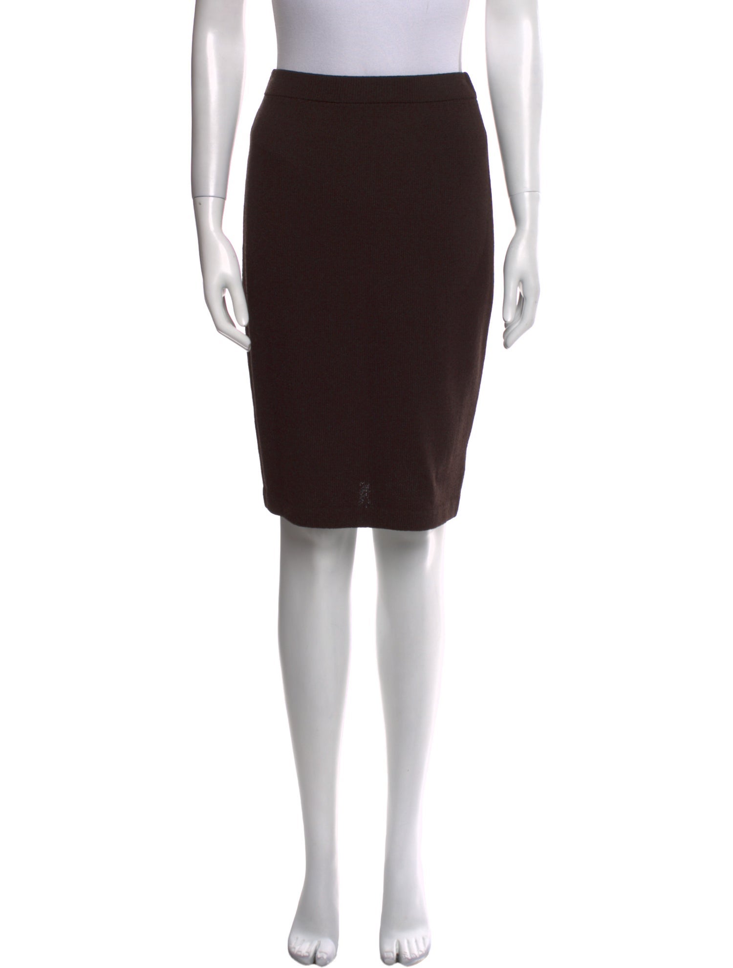 St. John Collection Wool Knee-Length Skirt