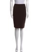 St. John Collection Wool Knee-Length Skirt