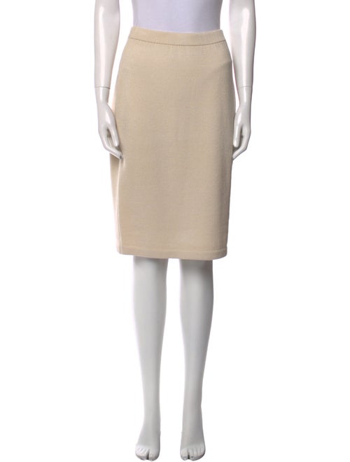 St. John Collection Wool Knee-Length Skirt