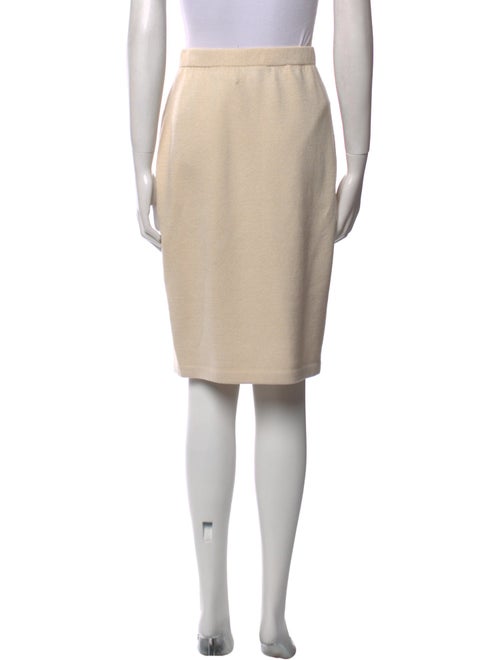 St. John Collection Wool Knee-Length Skirt