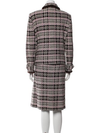 St. John Collection Printed Skirt Set