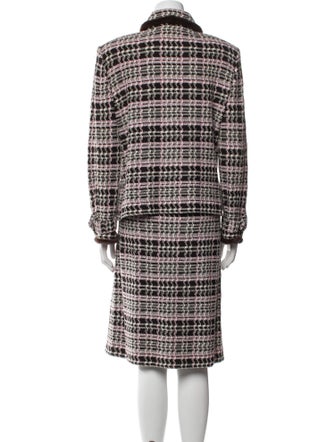 St. John Collection Printed Skirt Set