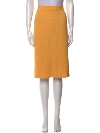 St. John Collection Wool Knee-Length Skirt