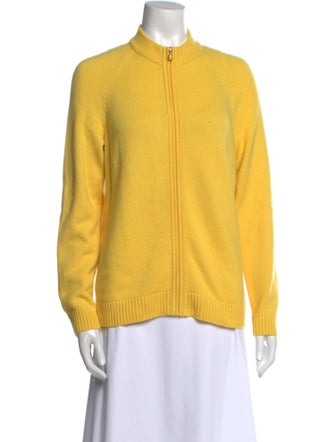 St. John Collection Cashmere Mock Neck Sweater