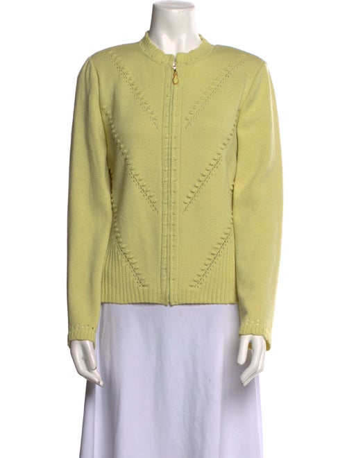 St. John Collection Wool Crew Neck Sweater