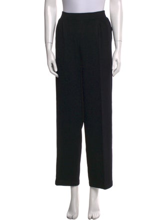 St. John Printed Wide Leg Pants