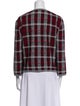 St. John Collection Plaid Print Evening Jacket