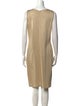 St. John Collection Wool Knee-Length Dress