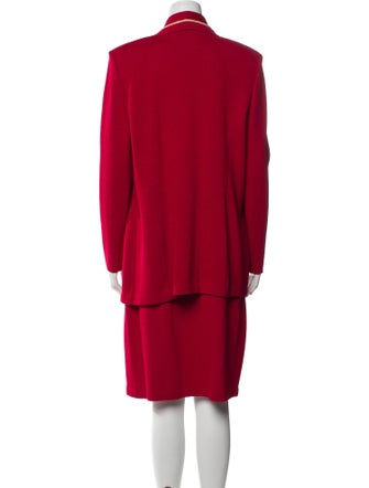 St. John Collection Wool Skirt Set