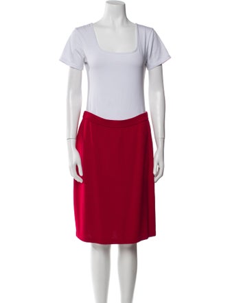 St. John Collection Wool Skirt Set