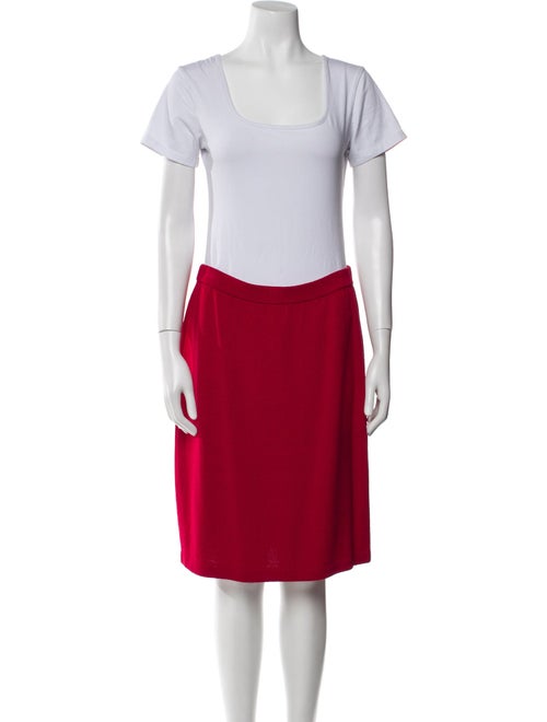 St. John Collection Wool Skirt Set