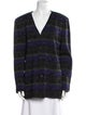 St. John Collection Plaid Print Jacket