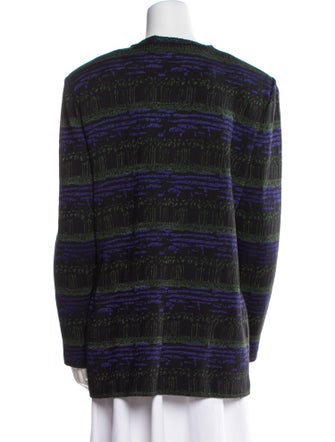 St. John Collection Plaid Print Jacket