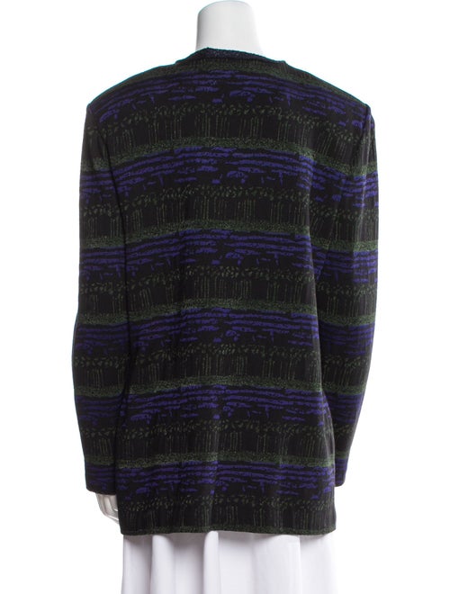 St. John Collection Plaid Print Jacket