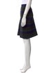 St. John Collection Striped Knee-Length Skirt