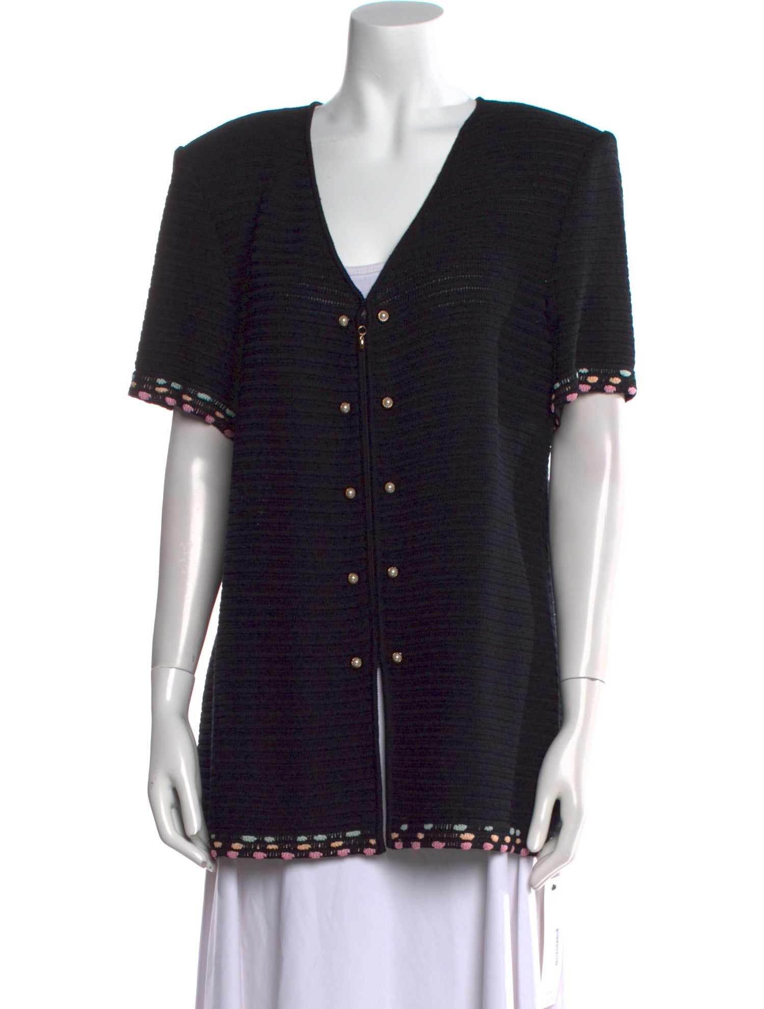 St. John Collection V-Neck Sweater