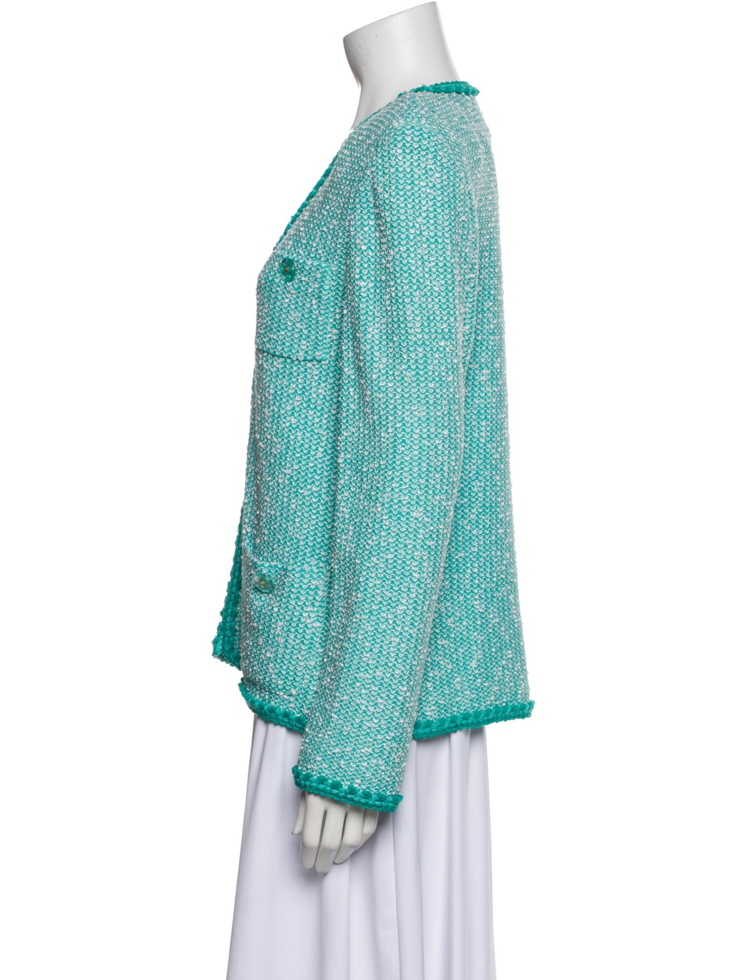 St. John Collection Printed Evening Jacket