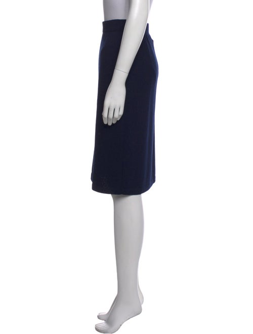 St. John Collection Wool Knee-Length Skirt