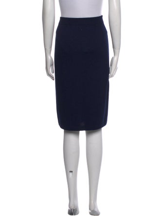 St. John Collection Wool Knee-Length Skirt