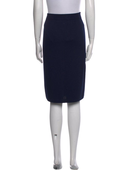 St. John Collection Wool Knee-Length Skirt