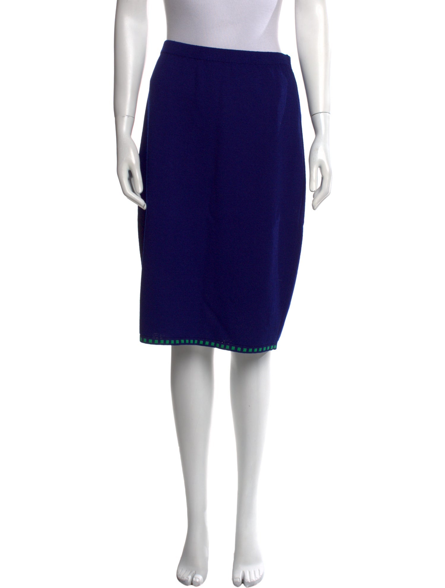 St. John Collection Wool Knee-Length Skirt