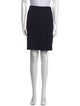 St. John Collection Wool Knee-Length Skirt
