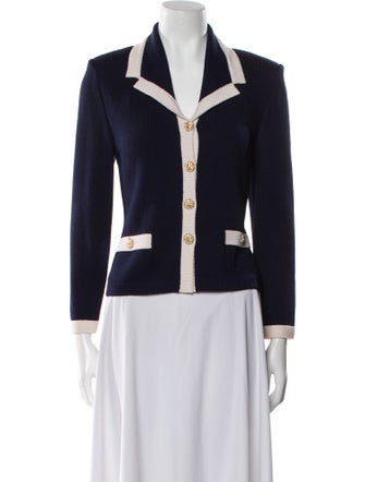 St. John Collection Colorblock Pattern Jacket