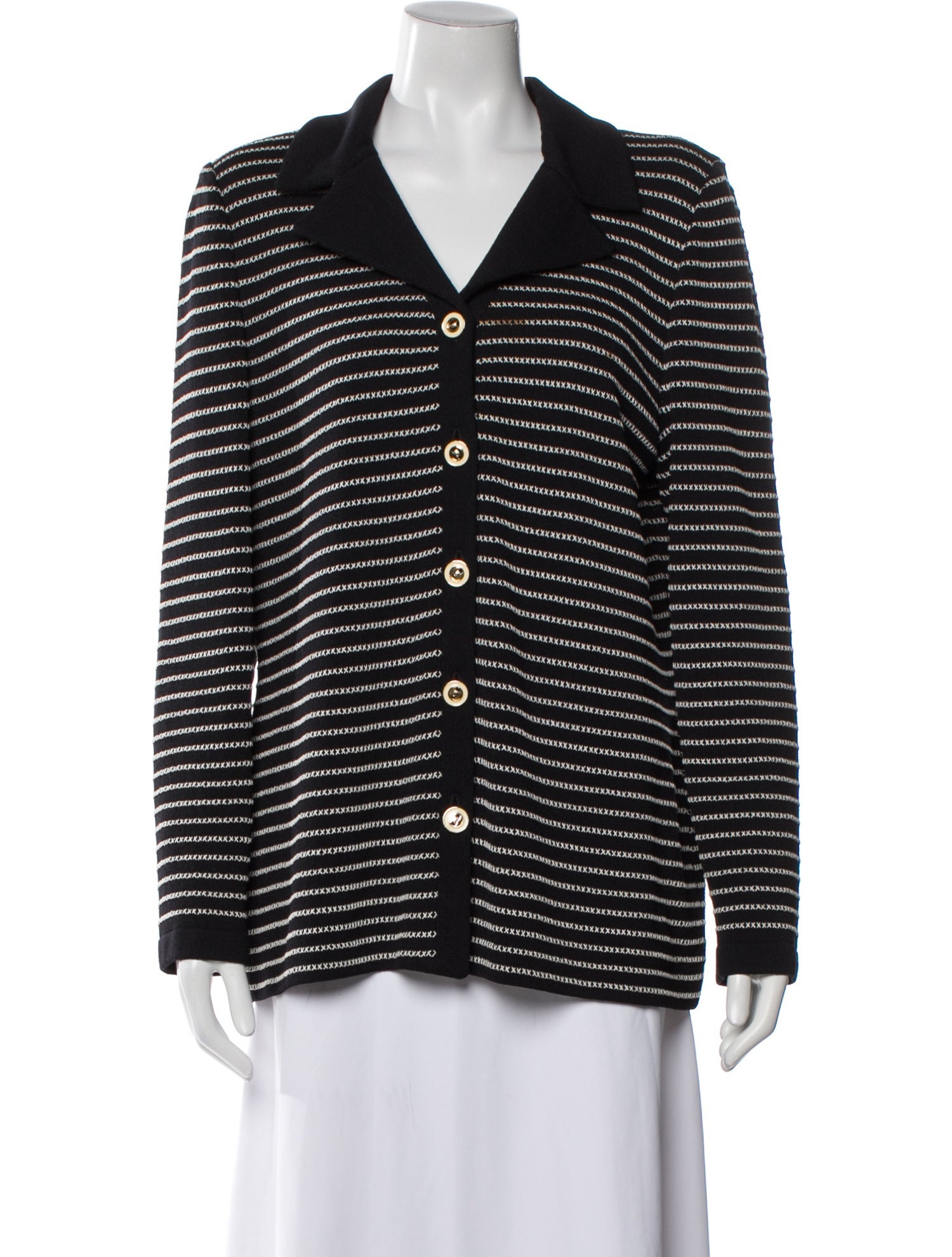 St. John Collection Striped Blazer