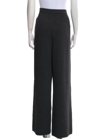 St. John Collection Wool Wide Leg Pants