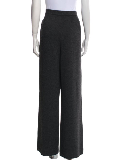 St. John Collection Wool Wide Leg Pants